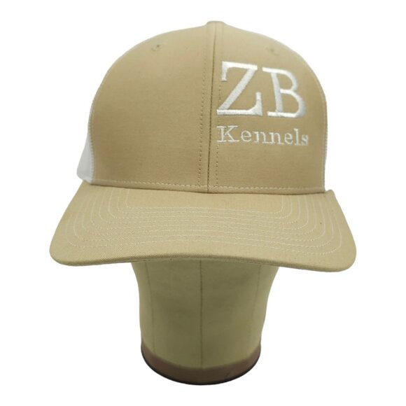 ZB Kennels Embroidered Logo Mesh Snapback Cap Trucker Baseball Hat Richardson - Picture 8 of 12